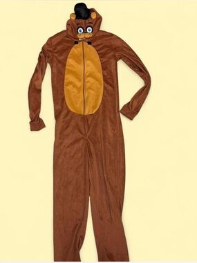 ✨ Freddy Fazbear Onesie brown and orange✨
